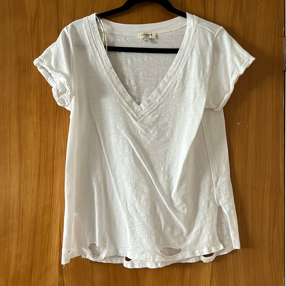 Umgee “Something like that” distressed tee